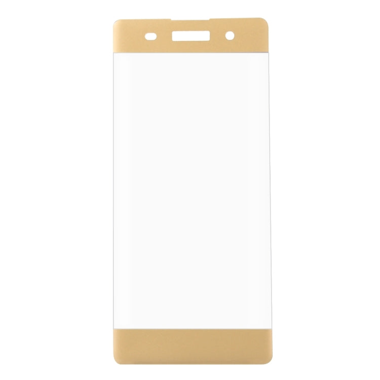 For Sony Xperia XA 0.26mm 9H Surface Hardness 3D Explosion-proof Colorized Silk-screen Tempered Glass Full Screen Film