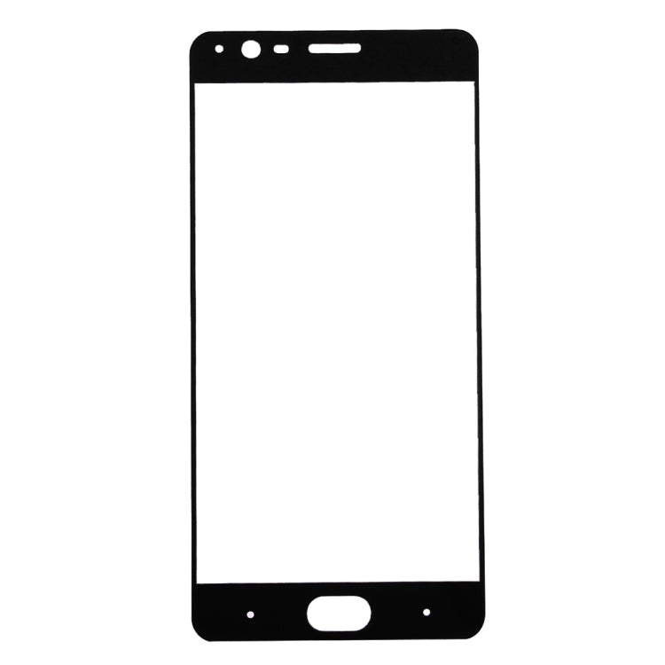 For OnePlus Three 0.26mm 9H Surface Hardness Explosion-proof Colorized Silk-screen Tempered Glass Full Screen Film