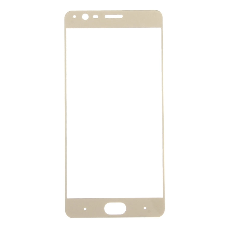 For OnePlus Three 0.26mm 9H Surface Hardness Explosion-proof Colorized Silk-screen Tempered Glass Full Screen Film