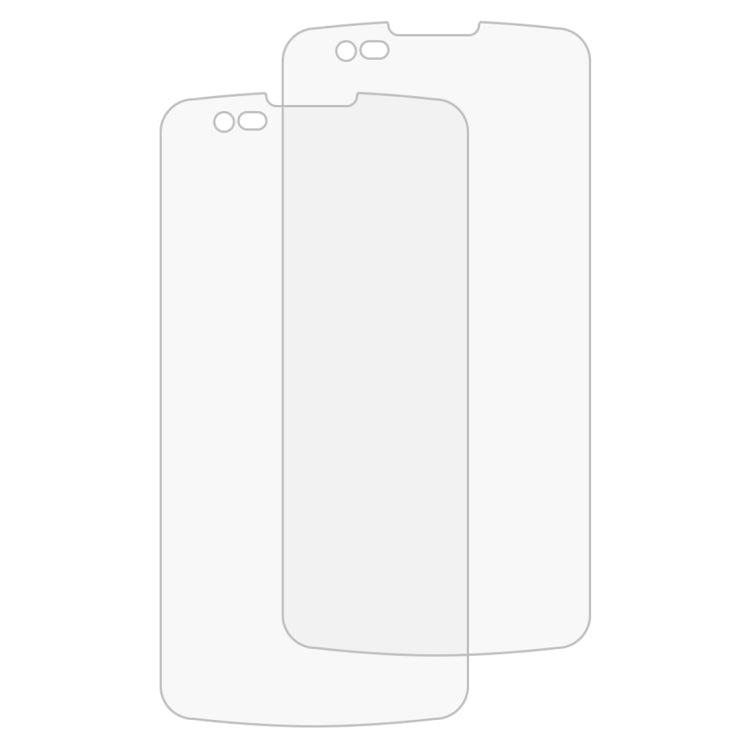 2 PCS for LG K8 0.26mm 9H Surface Hardness 2.5D Explosion-proof Tempered Glass Screen Film