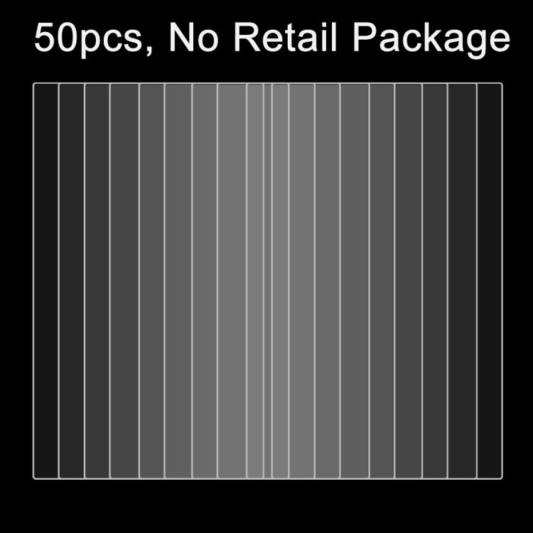 50 PCS for LG G5 0.26mm 9H Surface Hardness 2.5D Explosion-proof Tempered Glass Film, No Retail Package