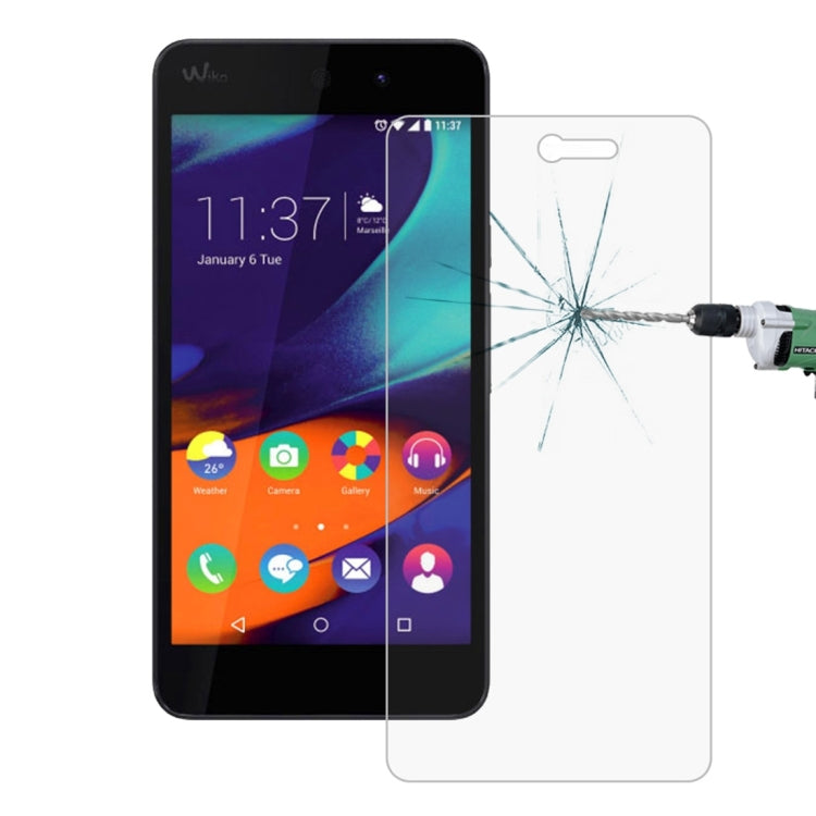 50 PCS for Wiko Rainbow UP 0.26mm 9H Surface Hardness 2.5D Explosion-proof Tempered Glass Film, No Retail Package