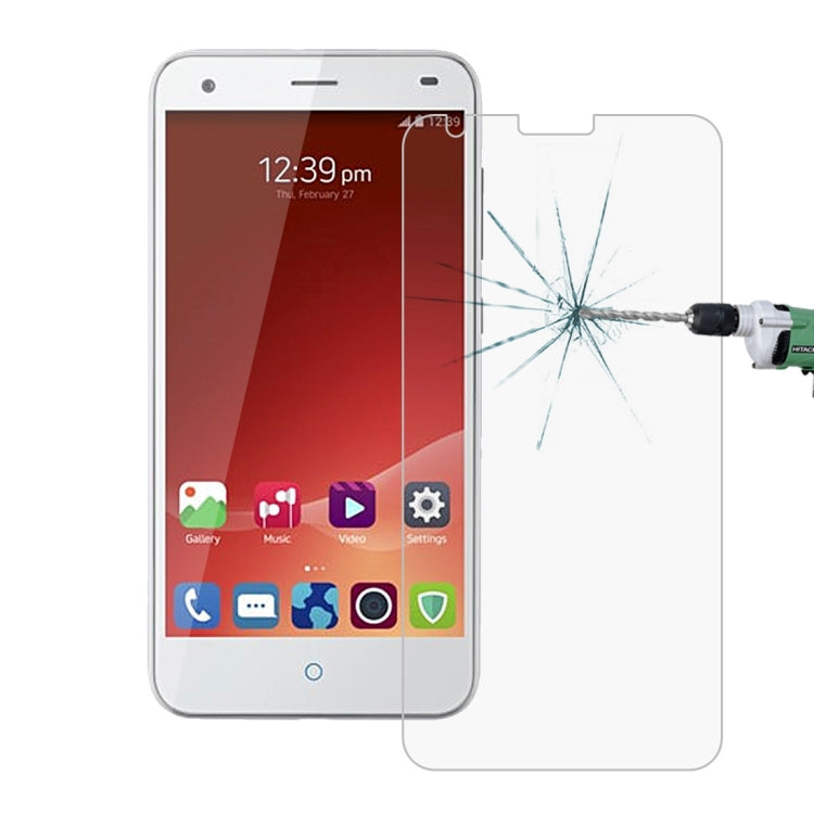 100 PCS for ZTE Blade S6 0.26mm 9H Surface Hardness 2.5D Explosion-proof Tempered Glass Screen Film