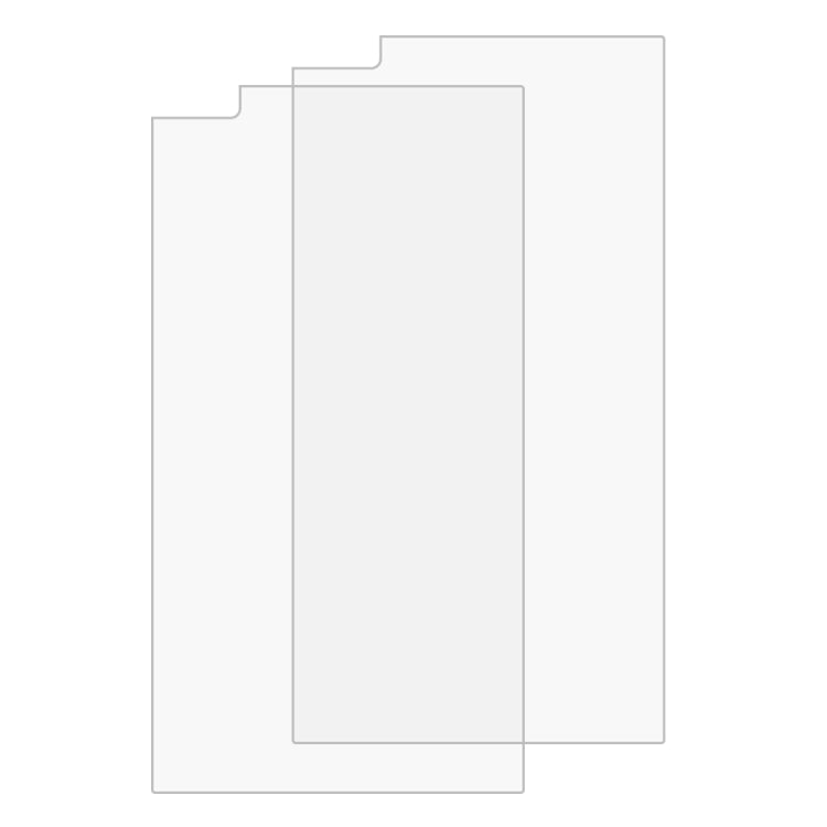 2 PCS For LG V20 0.26mm 9H Surface Hardness 2.5D Explosion-proof Tempered Glass Non-full Screen Film