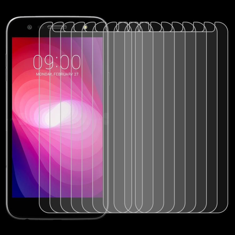 100 PCS for LG X Power2 0.26mm 9H Surface Hardness Explosion-proof Tempered Glass Screen Film