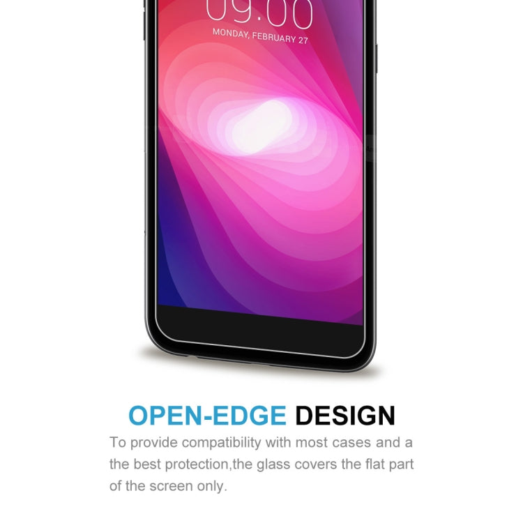 50 PCS for LG X Power2 0.26mm 9H Surface Hardness Explosion-proof Non-full Screen Tempered Glass Screen Film