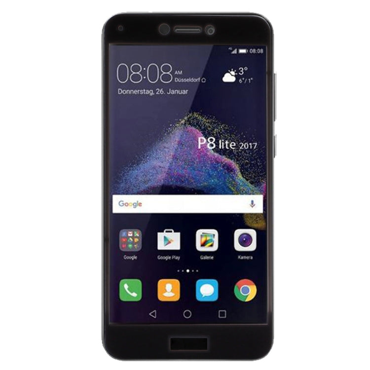 For Huawei P8 Lite (2017) 0.26mm 9H Surface Hardness Explosion-proof Full Screen Tempered Glass Screen Film