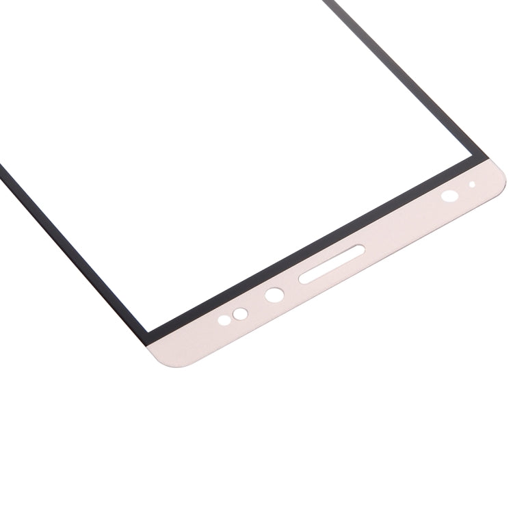 For Huawei Mate S 0.26mm 9H Surface Hardness Explosion-proof Silk-screen Tempered Glass Full Screen Film(Gold)