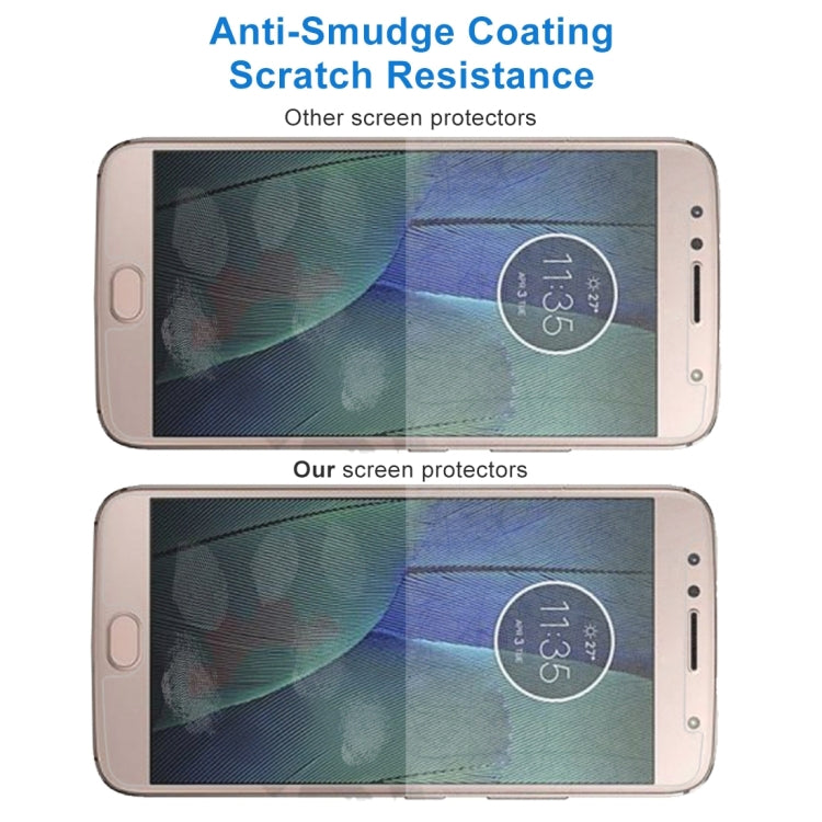 100 PCS for Motorola Moto G5S Plus 0.3mm 9H Surface Hardness 2.5D Explosion-proof Tempered Glass Non-full Screen Film