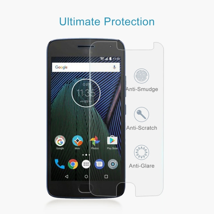 10 PCS for Motorola Moto G5S 0.3mm 9H Surface Hardness 2.5D Explosion-proof Tempered Glass Non-full Screen Film