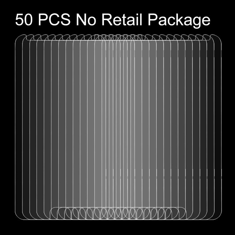 50 PCS for HTC Bolt 0.26mm 9H Surface Hardness Explosion-proof Non-full Screen Tempered Glass Screen Film, No Retail Package