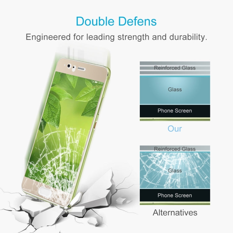 For Huawei P10 Plus 0.26mm 9H Surface Hardness Explosion-proof Full Screen Tempered Glass Screen Film