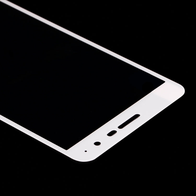 For Asus ZenFone 3 / ZE520KL 0.26mm 9H Surface Hardness Explosion-proof Colorized Silk-screen Tempered Glass Full Screen Film