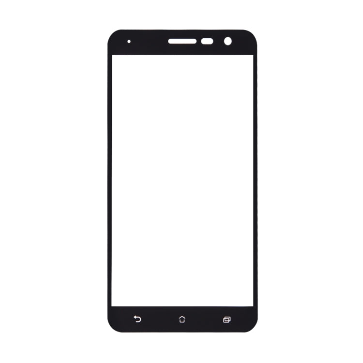 For Asus ZenFone 3 / ZE552KL 0.26mm 9H Surface Hardness Explosion-proof Colorized Silk-screen Tempered Glass Full Screen Film