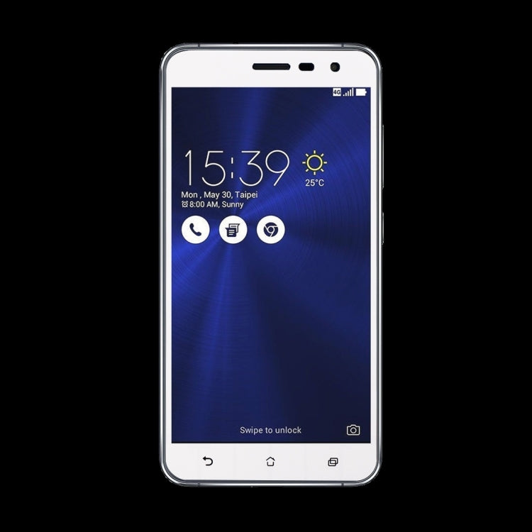 For Asus ZenFone 3 / ZE552KL 0.26mm 9H Surface Hardness Explosion-proof Colorized Silk-screen Tempered Glass Full Screen Film