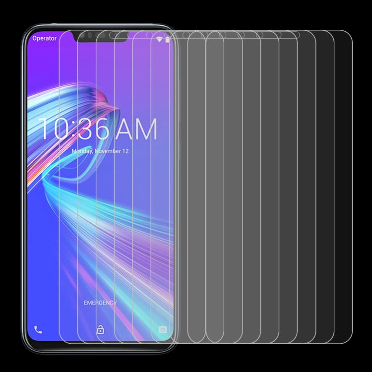 10 PCS 0.26mm 9H 2.5D Explosion-proof Tempered Glass Film for Asus Zenfone Max (M2) ZB633KL