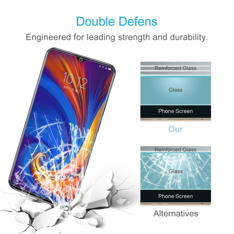 10 PCS 0.26mm 9H 2.5D Explosion-proof Tempered Glass Film for Lenovo Z5s
