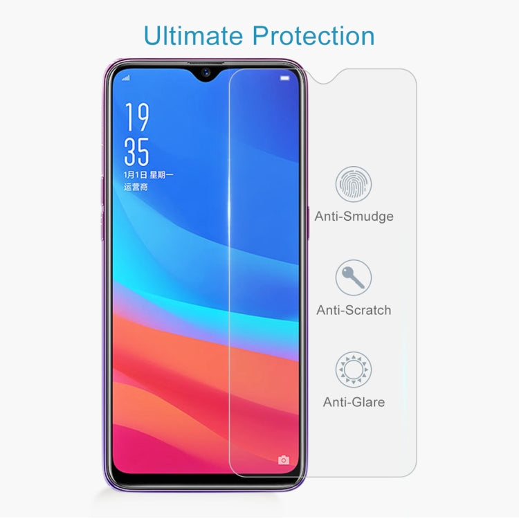 10 PCS 9H 2.5D Explosion-proof Tempered Glass Film for OPPO A7x / F9 (F9 Pro)