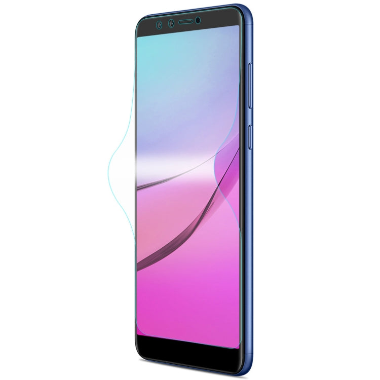 ENKAY Hat-Prince 0.1mm 3D Full Screen Protector Explosion-proof Hydrogel Film for Huawei Y9 (2018) , TPU+TPE+PET Material