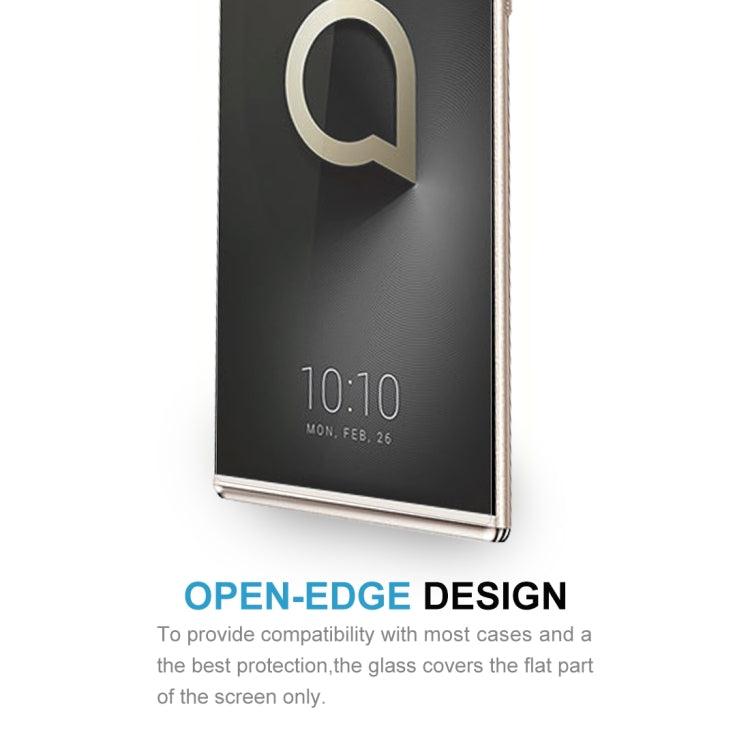 2 PCS 0.26mm 9H 2.5D Tempered Glass Film for Alcatel 5