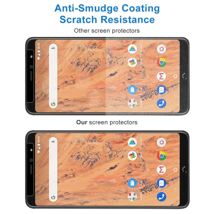 10 PCS 0.26mm 9H 2.5D Tempered Glass Film for BQ Aquaris X2 / Aquaris X2 Pro