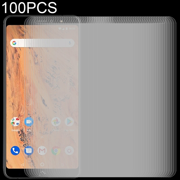 100 PCS 0.26mm 9H 2.5D Tempered Glass Film for BQ Aquaris X2 / Aquaris X2 Pro