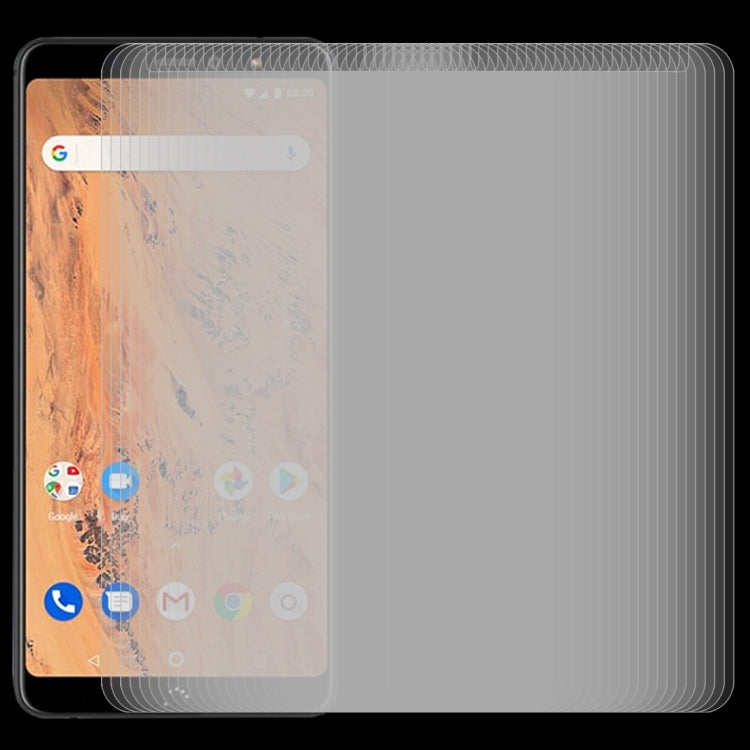 100 PCS 0.26mm 9H 2.5D Tempered Glass Film for BQ Aquaris X2 / Aquaris X2 Pro