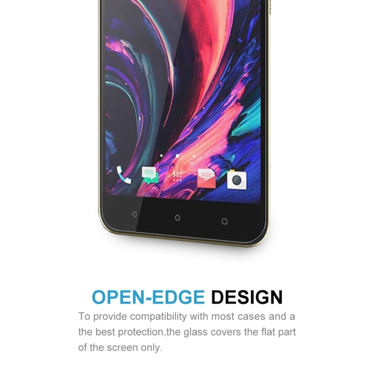 100 PCS 0.26mm 9H 2.5D Tempered Glass Film for HTC Desire 10 Pro