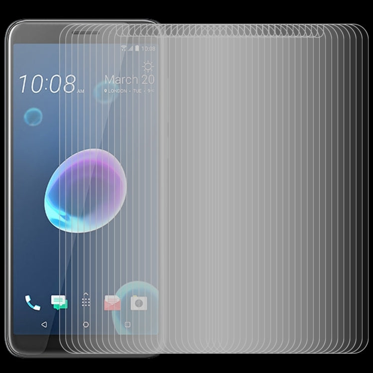 50 PCS 0.26mm 9H 2.5D Tempered Glass Film for HTC Desire 12