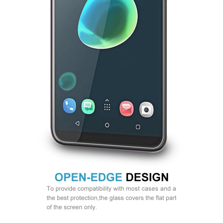 10 PCS 0.26mm 9H 2.5D Tempered Glass Film for HTC Desire 12+