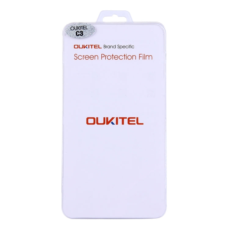OUKITEL for C3 (MPH9887) 9H Surface Hardness Explosion-proof Tempered Glass Screen Protector