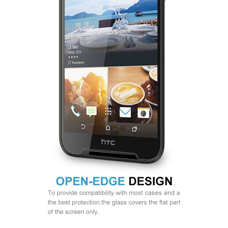100 PCS 0.26mm 9H 2.5D Tempered Glass Film for HTC Desire 830