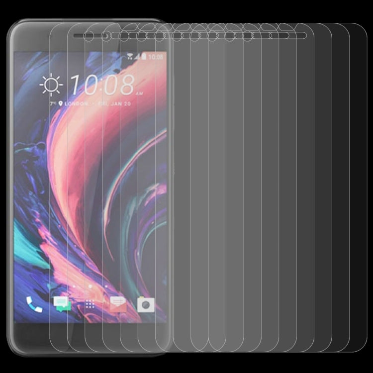10 PCS 0.26mm 9H 2.5D Tempered Glass Film for HTC One X10