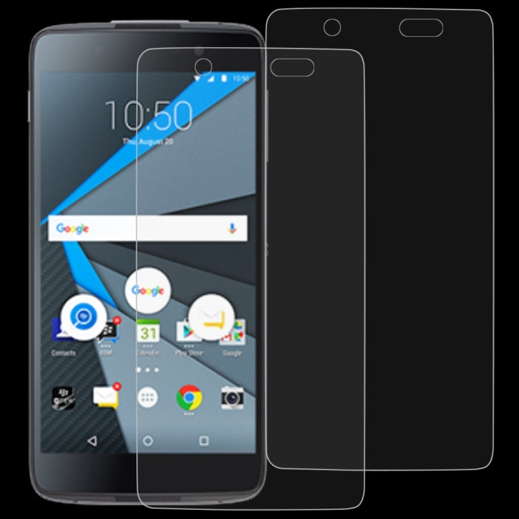2 PCS 0.26mm 9H 2.5D Tempered Glass Film for Blackberry DTEK50