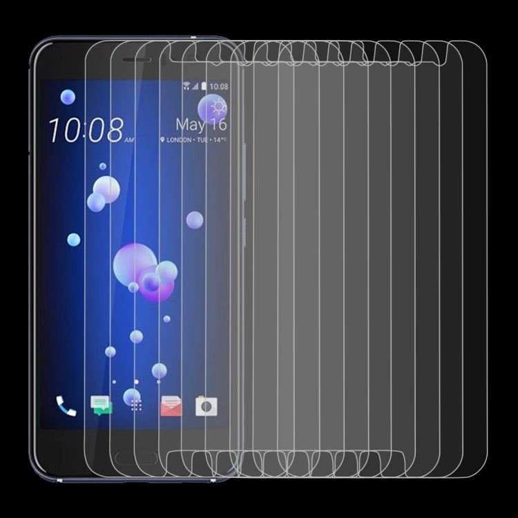 10 PCS 0.26mm 9H 2.5D Tempered Glass Film for HTC U11