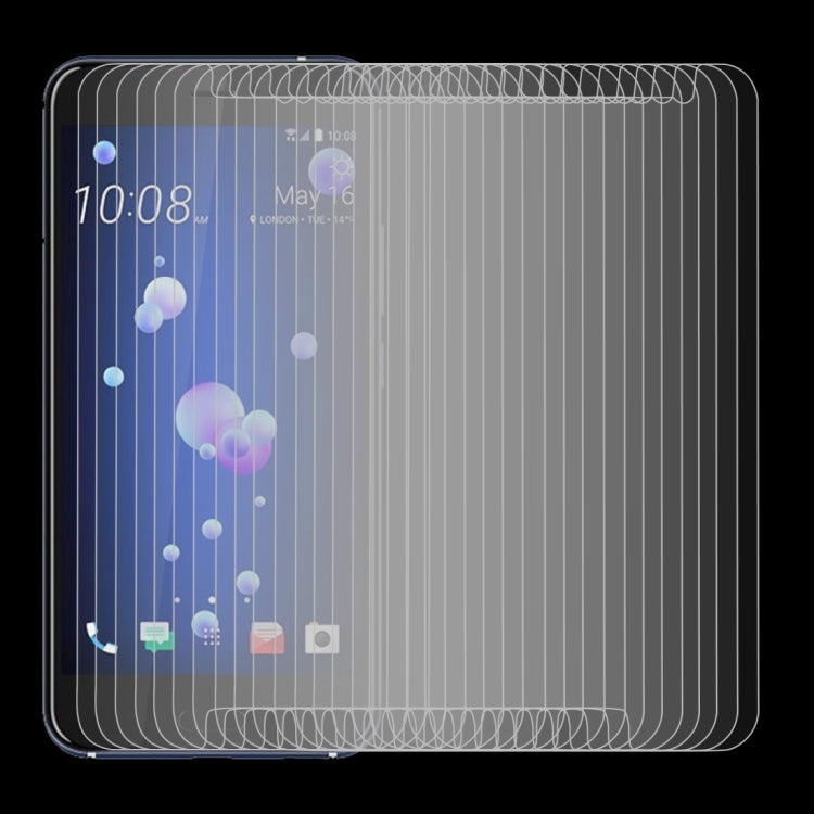100 PCS 0.26mm 9H 2.5D Tempered Glass Film for HTC U11