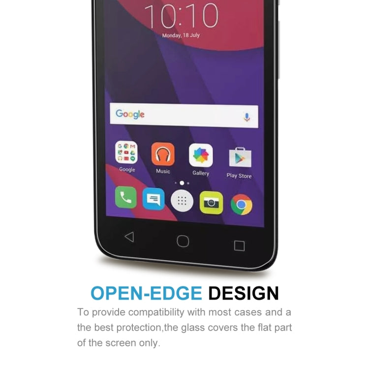 2 PCS 0.26mm 9H 2.5D Tempered Glass Film for Alcatel Pixi 4 5.0 inch