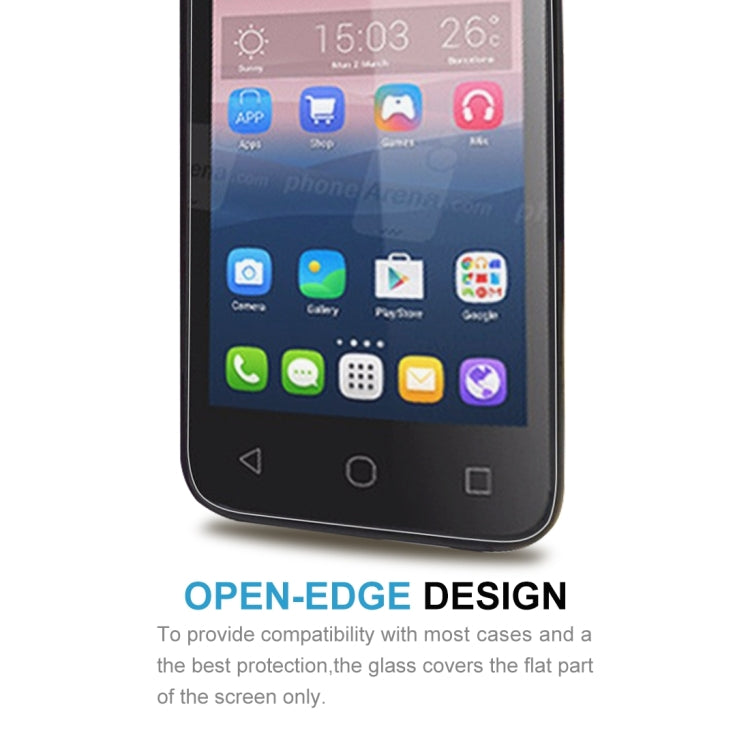 10 PCS 0.26mm 9H 2.5D Tempered Glass Film for Alcatel Pixi 4 4.0 inch