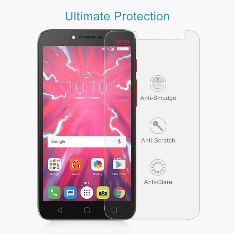 2 PCS 0.26mm 9H 2.5D Tempered Glass Film for Alcatel Pixi 4 5.5 inch