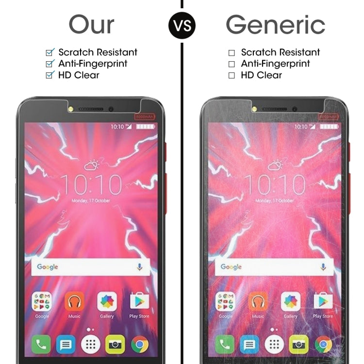 10 PCS0.26mm 9H 2.5D Tempered Glass Film for Alcatel Pixi 4 5.5 inch