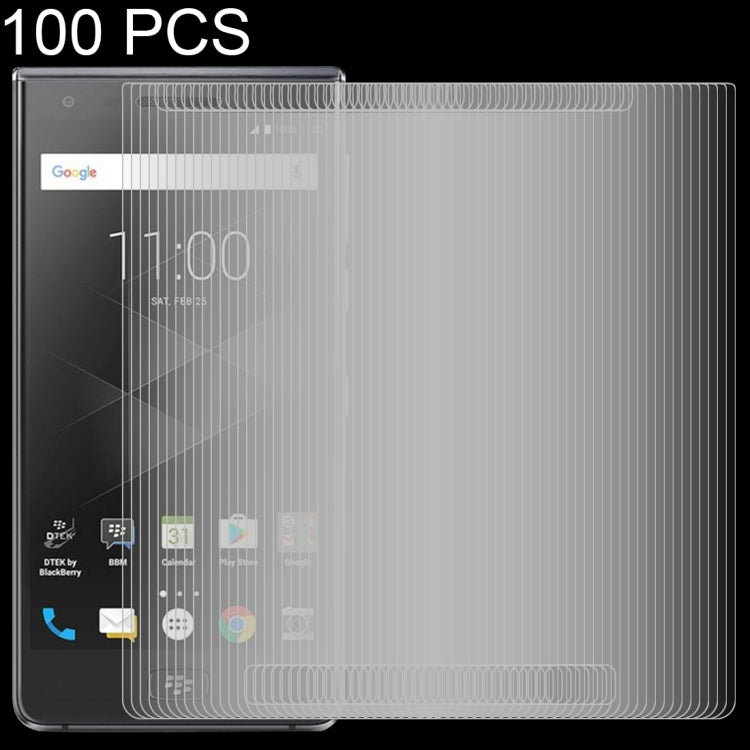 100 PCS 0.26mm 9H 2.5D Tempered Glass Film for BlackBerry Motion