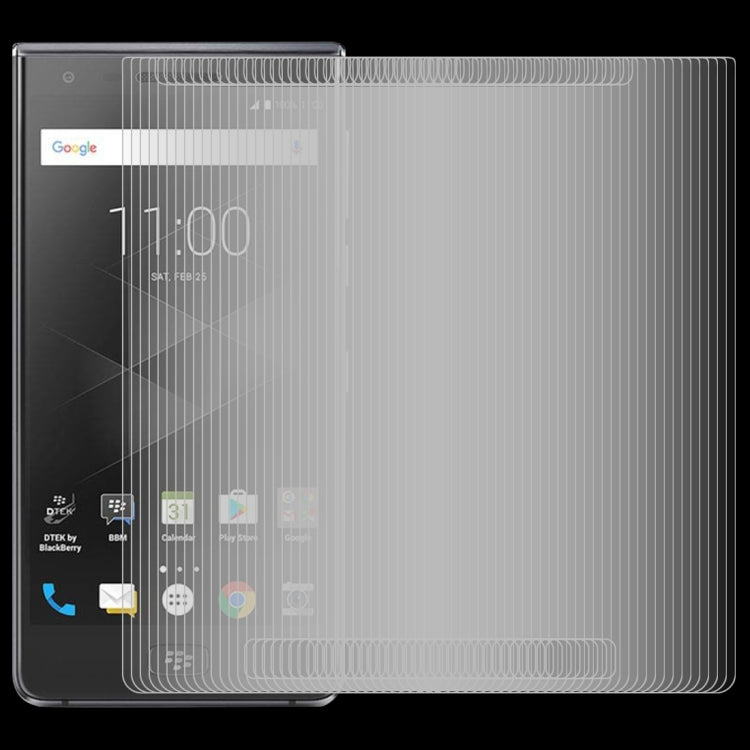 100 PCS 0.26mm 9H 2.5D Tempered Glass Film for BlackBerry Motion