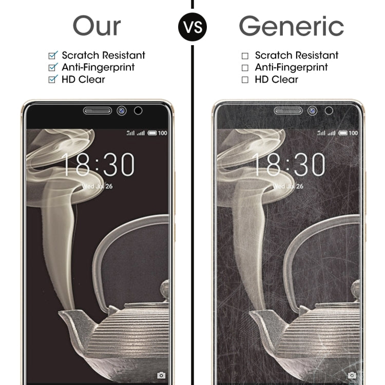 2 PCS 0.26mm 9H 2.5D Tempered Glass Film for Meizu PRO 7 Plus