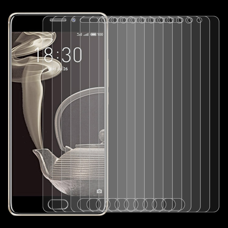 10 PCS 0.26mm 9H 2.5D Tempered Glass Film for Meizu PRO 7 Plus
