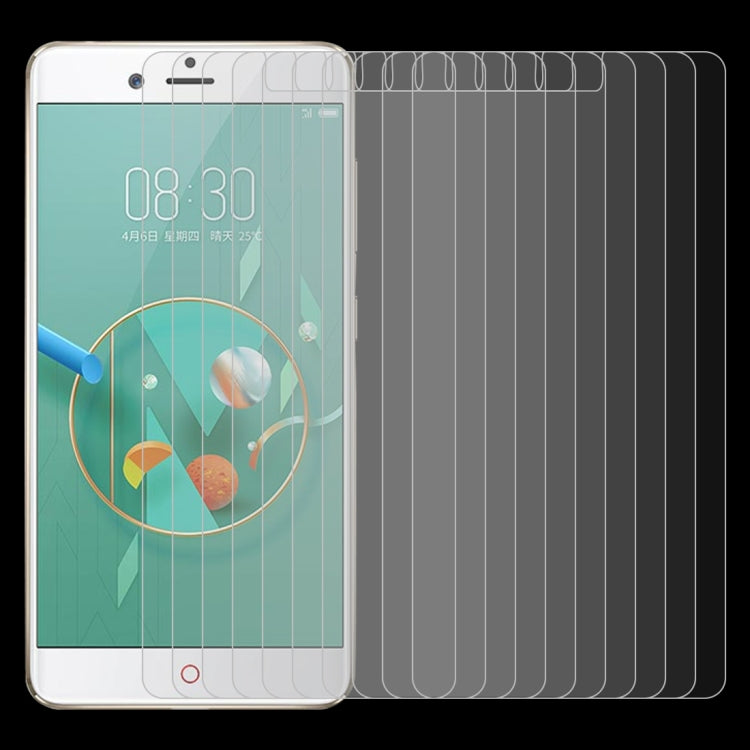 10 PCS 0.26mm 9H 2.5D Tempered Glass Film for ZTE nubia Z17 mini