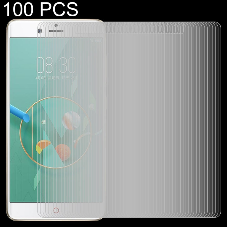 100 PCS 0.26mm 9H 2.5D Tempered Glass Film for ZTE nubia Z17 mini