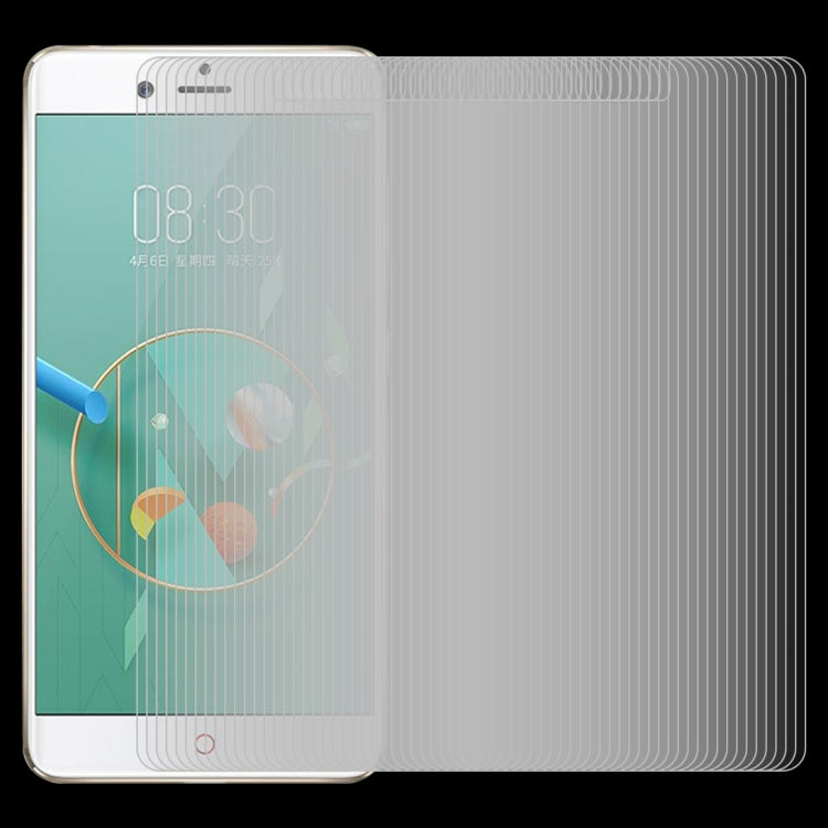 100 PCS 0.26mm 9H 2.5D Tempered Glass Film for ZTE nubia Z17 mini