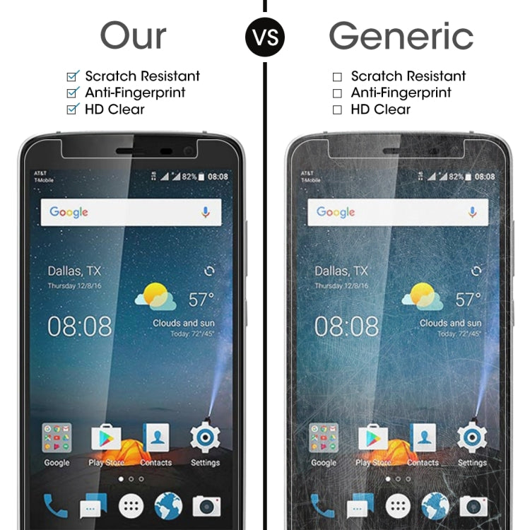 0.26mm 9H 2.5D Tempered Glass Film for ZTE Blade V8 Pro
