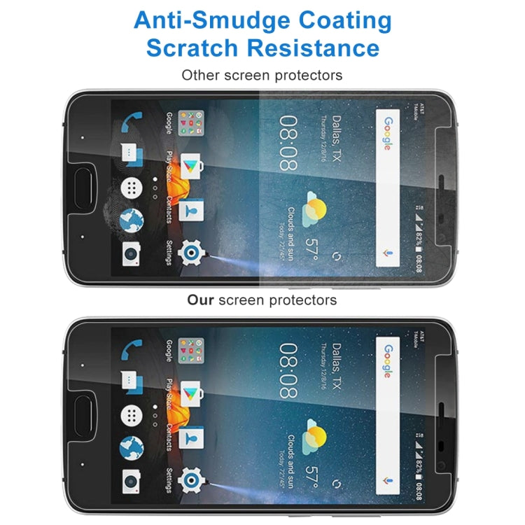 2 PCS 0.26mm 9H 2.5D Tempered Glass Film for ZTE Blade V8 Pro