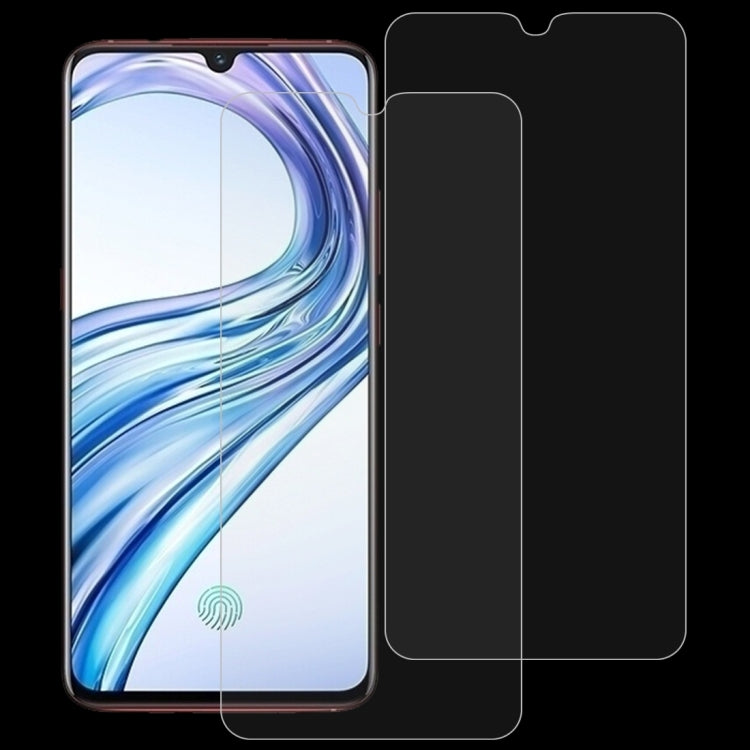 2 PCS 0.26mm 9H 2.5D Tempered Glass Film for vivo X23